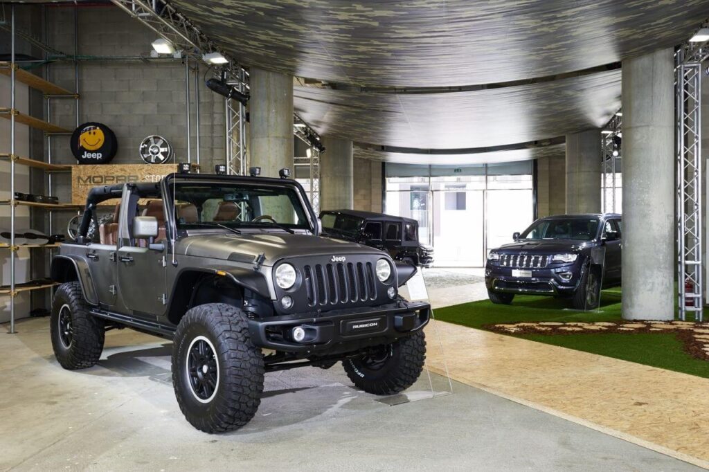 , Jeep w&nbsp;Mediolanie