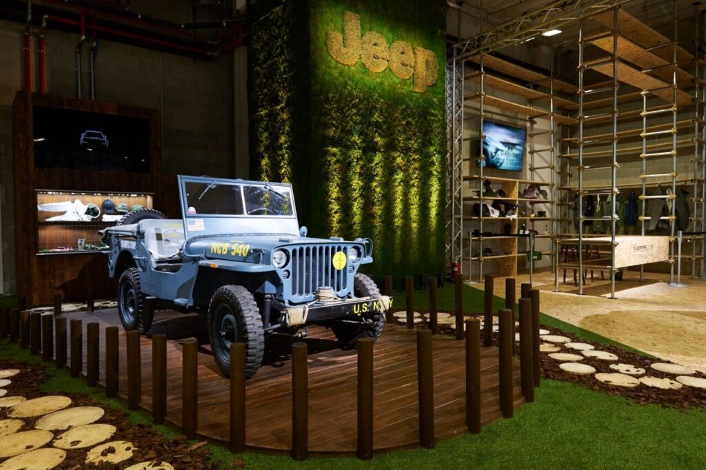 , Jeep w&nbsp;Mediolanie