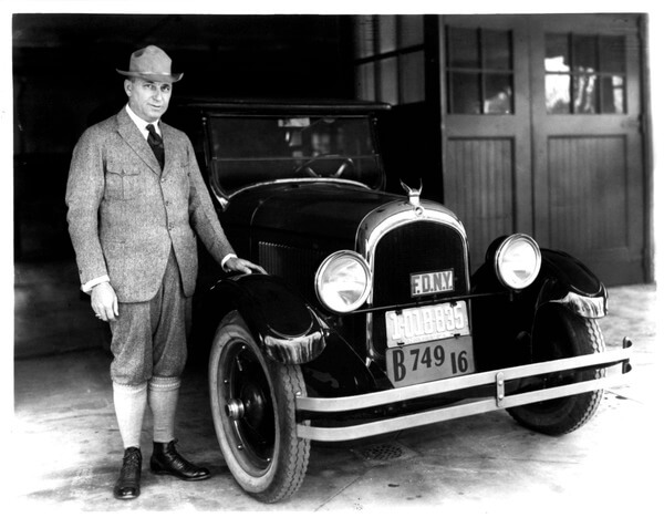1924r. Walter P. Chrysler 7 Chrysler SIX