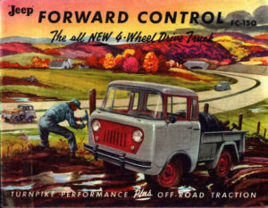 1957 Jeep FC-150 jeepa z lat piędziesiątych