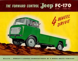 1957 Jeep FC170 jeepa z lat piędziesiątych