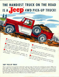 1960 Jeep 4WD Pickup Truck