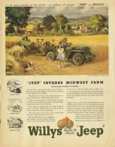 Pierwsze reklamy Jeep