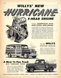 Pierwsze reklamy Jeep