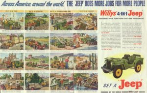 Pierwsze reklamy Jeep
