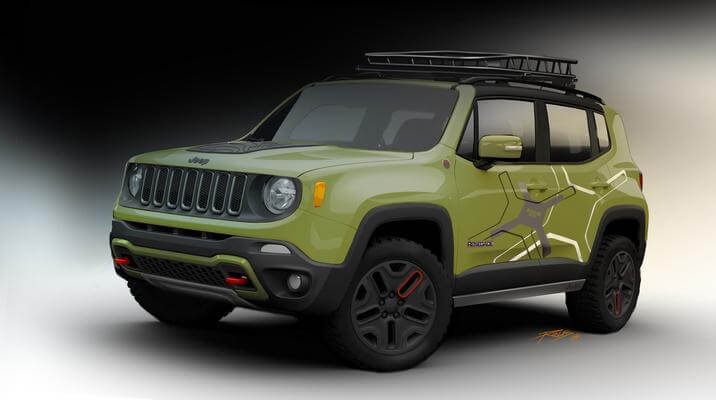 spersonalizowany jeep renegade
