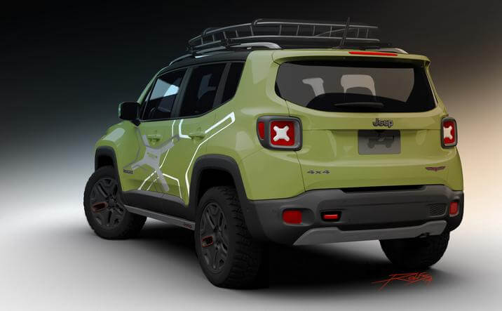 spersonalizowany jeep renegade