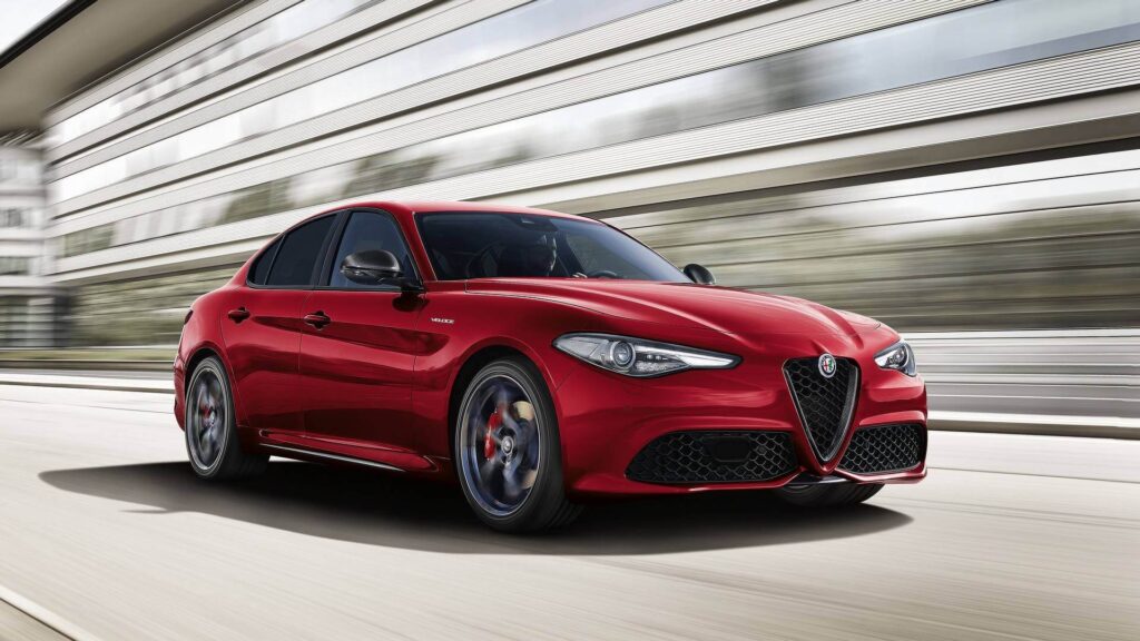 alfa romeo giulia velocie ti przód