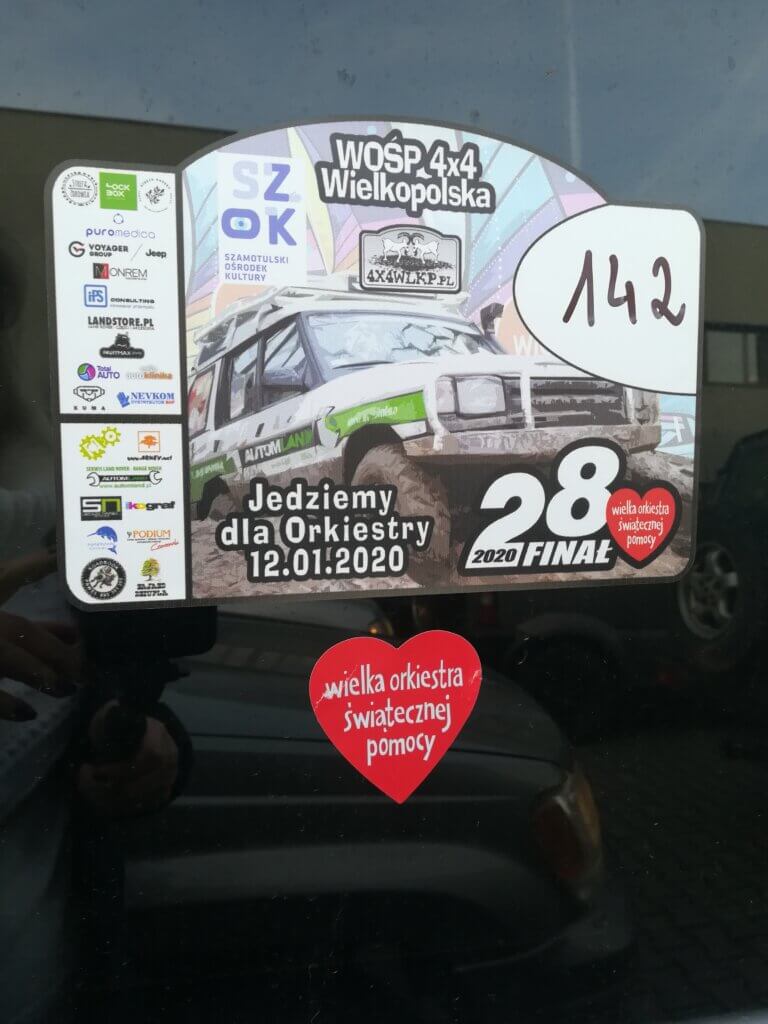 Jedziemy dla Orkiestry - Rajd WOŚP 4x4 Wielkopolska 2020, Jedziemy dla Orkiestry , czyli rajd WOŚP 4&#215;4 Wielkopolska 2020