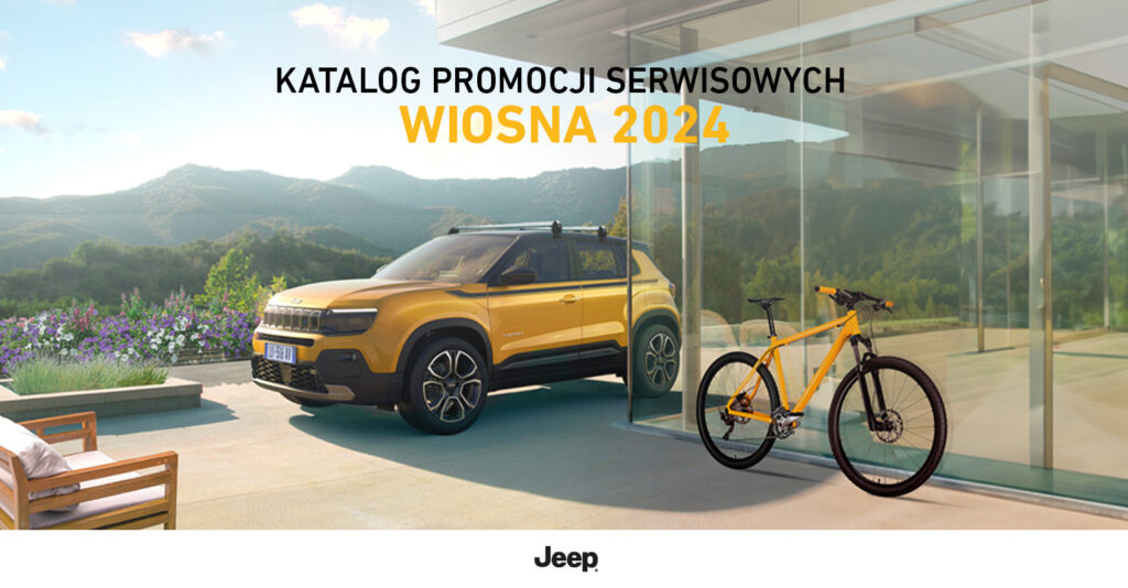 Wiosenne promocje w serwisie Jeep